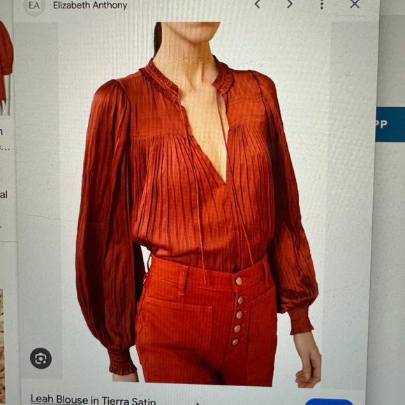 Ulla Johnson Blouse - Picture 1 of 6
